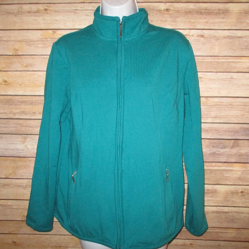 Karen Scott Sport Track Jacket
